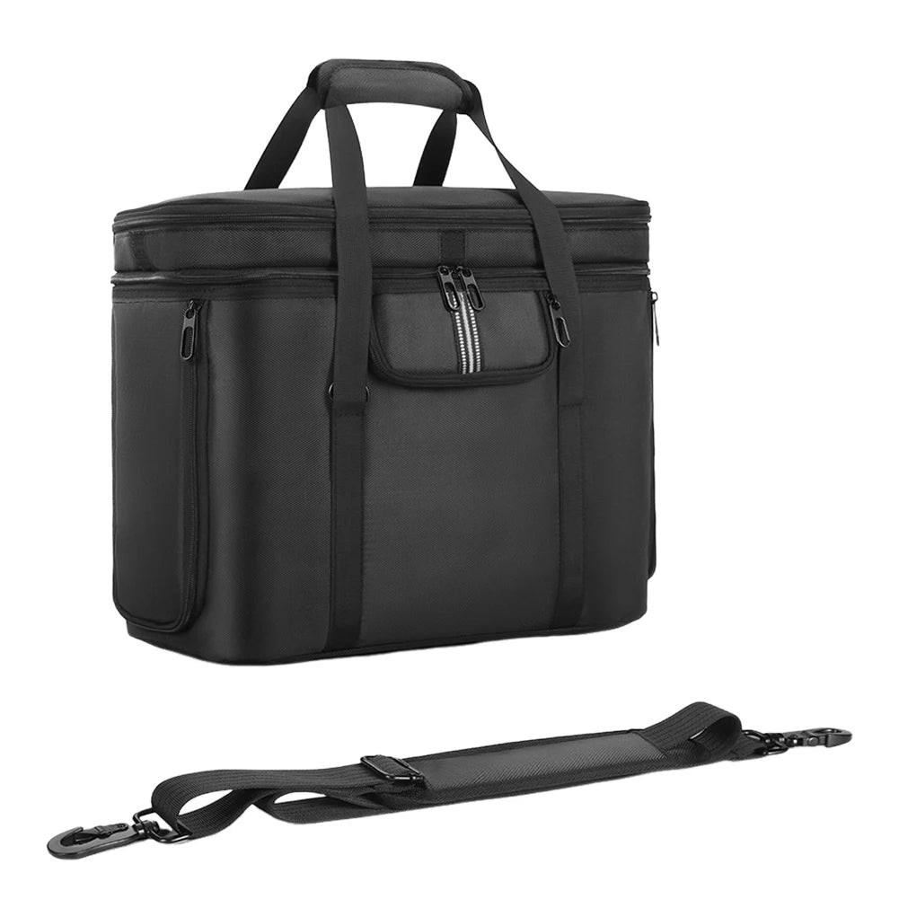 Carrying Case Portable Power Station Bag Dustproof Travel Storage Bag Anti-drop for Ecoflow Delta 3 Plus/Solar Generator Delta 2