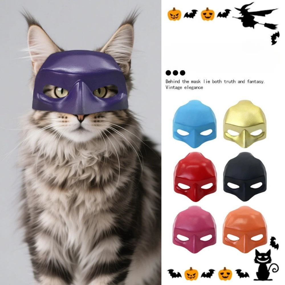 Halloween Bat Mask for Cats – Cosplay Photo Prop 🦇