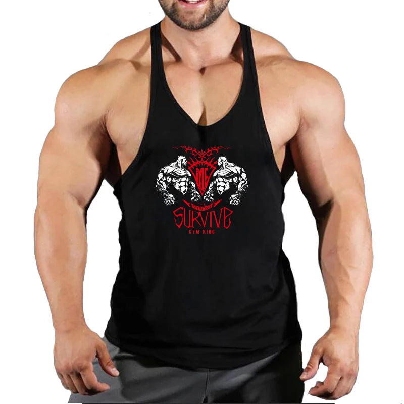 Men's Gym Singlet 💪 – V4