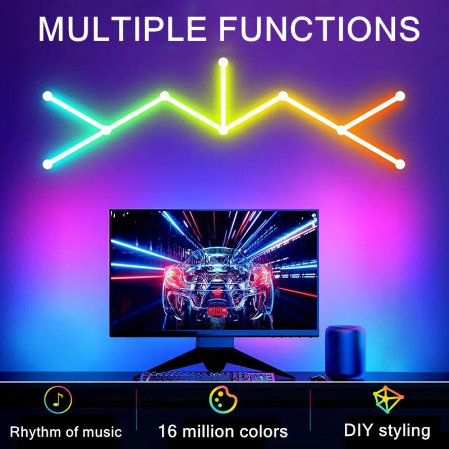 RGB Neon Strip Light USB Bluetooth 🌈