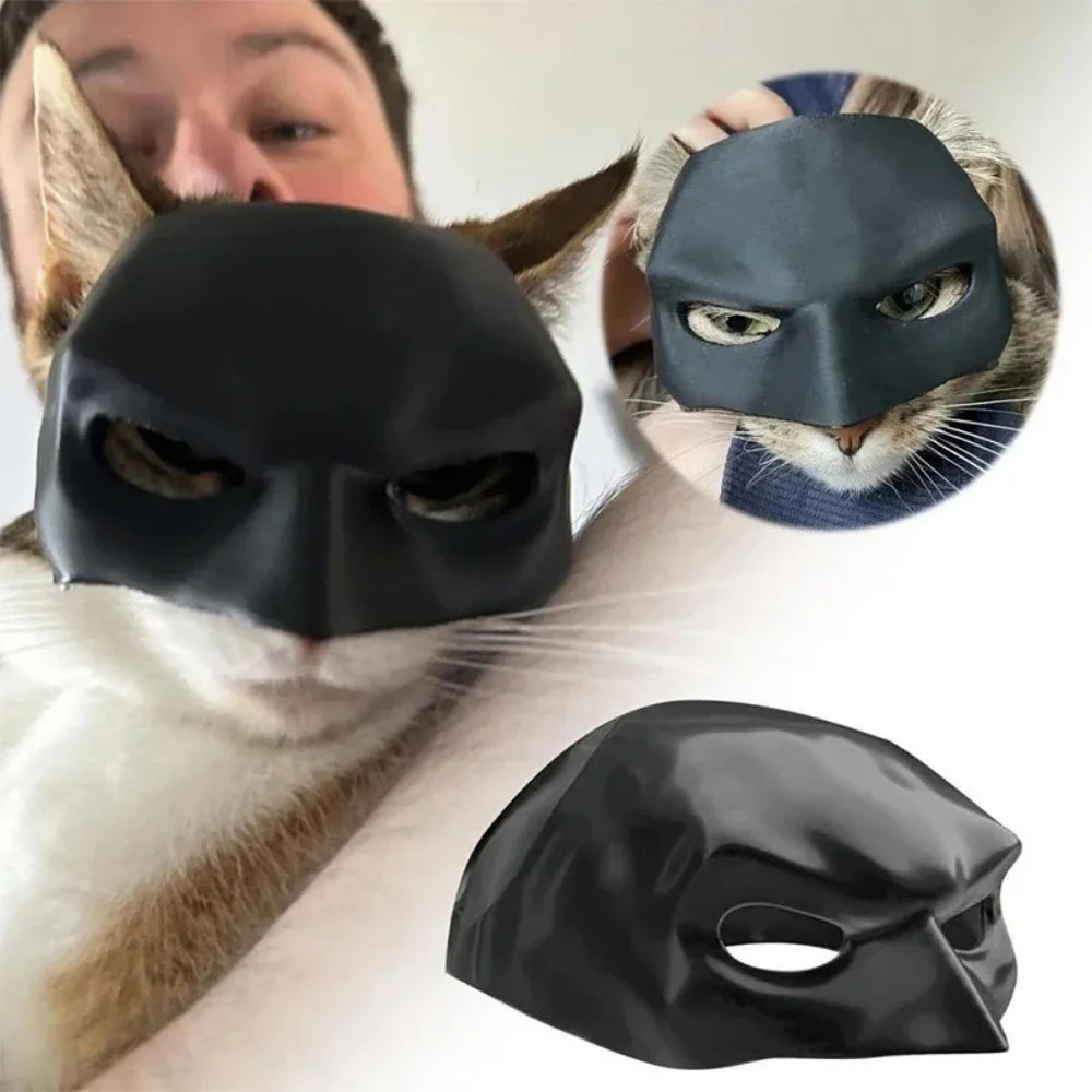 Halloween Bat Mask for Cats – Cosplay Photo Prop 🦇