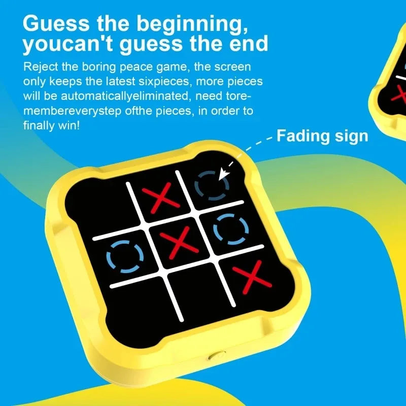 Electronic Tic Tac Toe Strategy Game for Kids 🎮