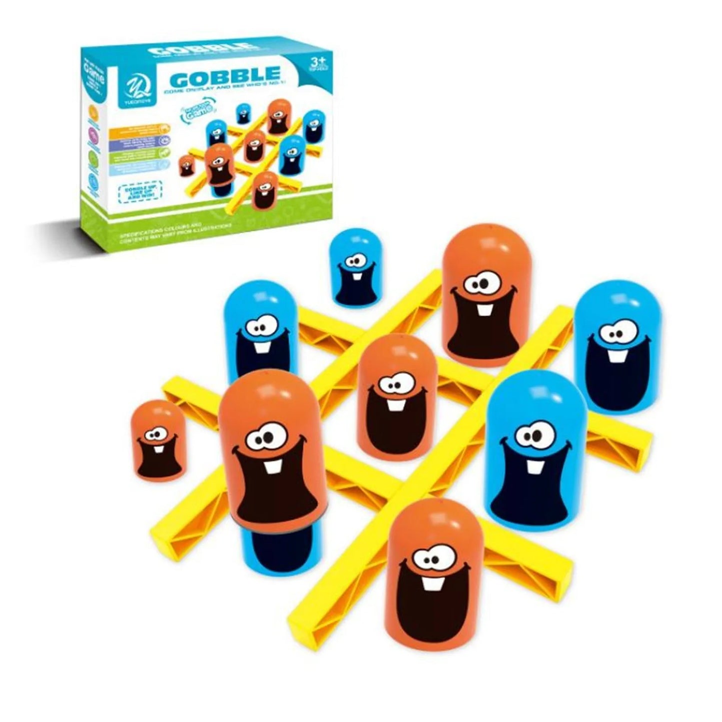 Gobblet Gobblers Strategy Board Game for Kids 🎲