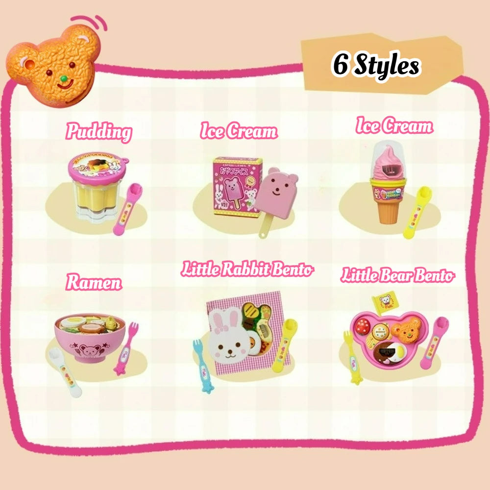 Strawberry Pudding Play Food Set for Kids – 6 Pcs 🍓