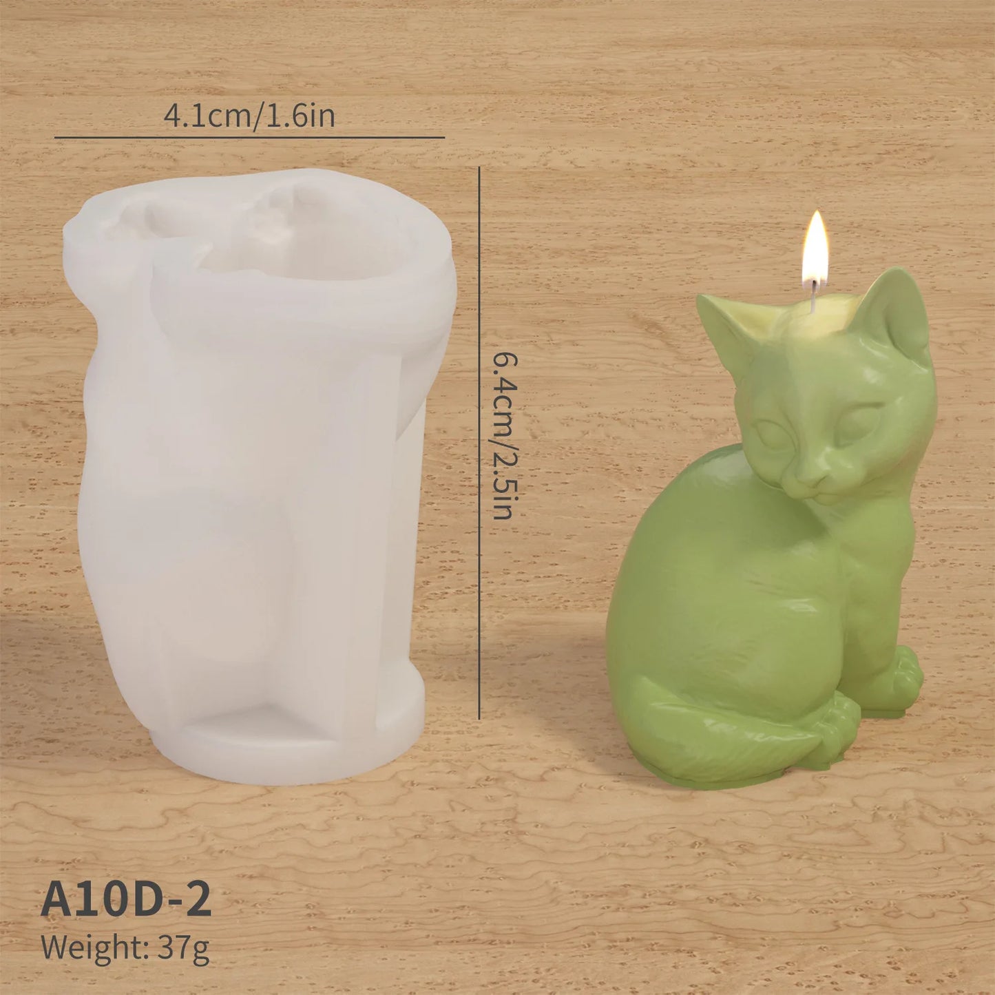 3D Cat & Dog Silicone Mold 🐾