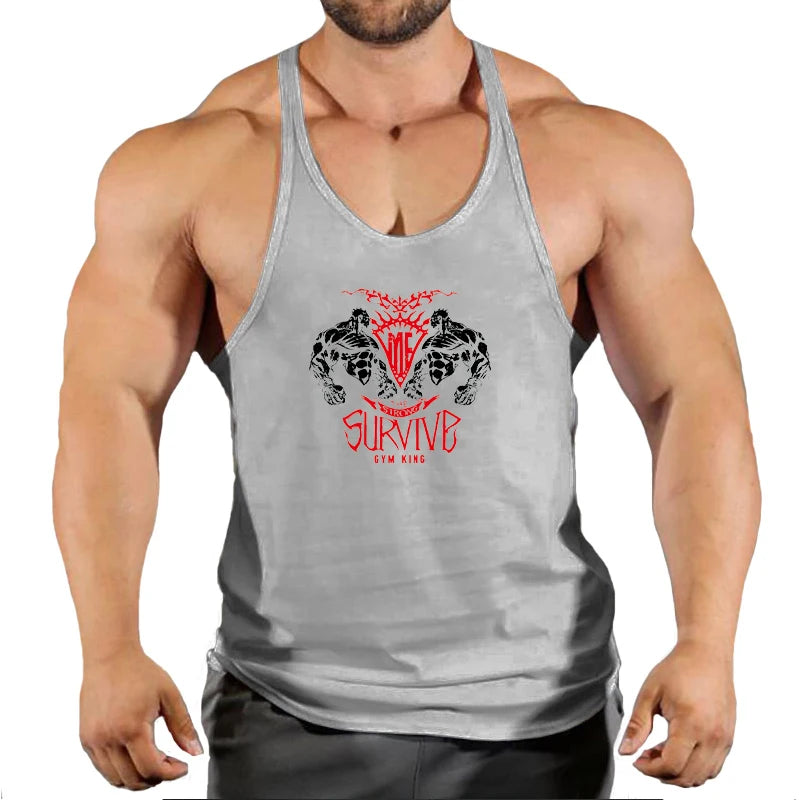 Men's Gym Singlet 💪 – V4