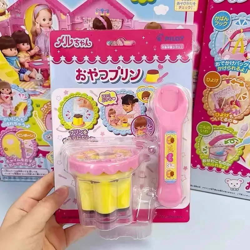 Strawberry Pudding Play Food Set for Kids – 6 Pcs 🍓