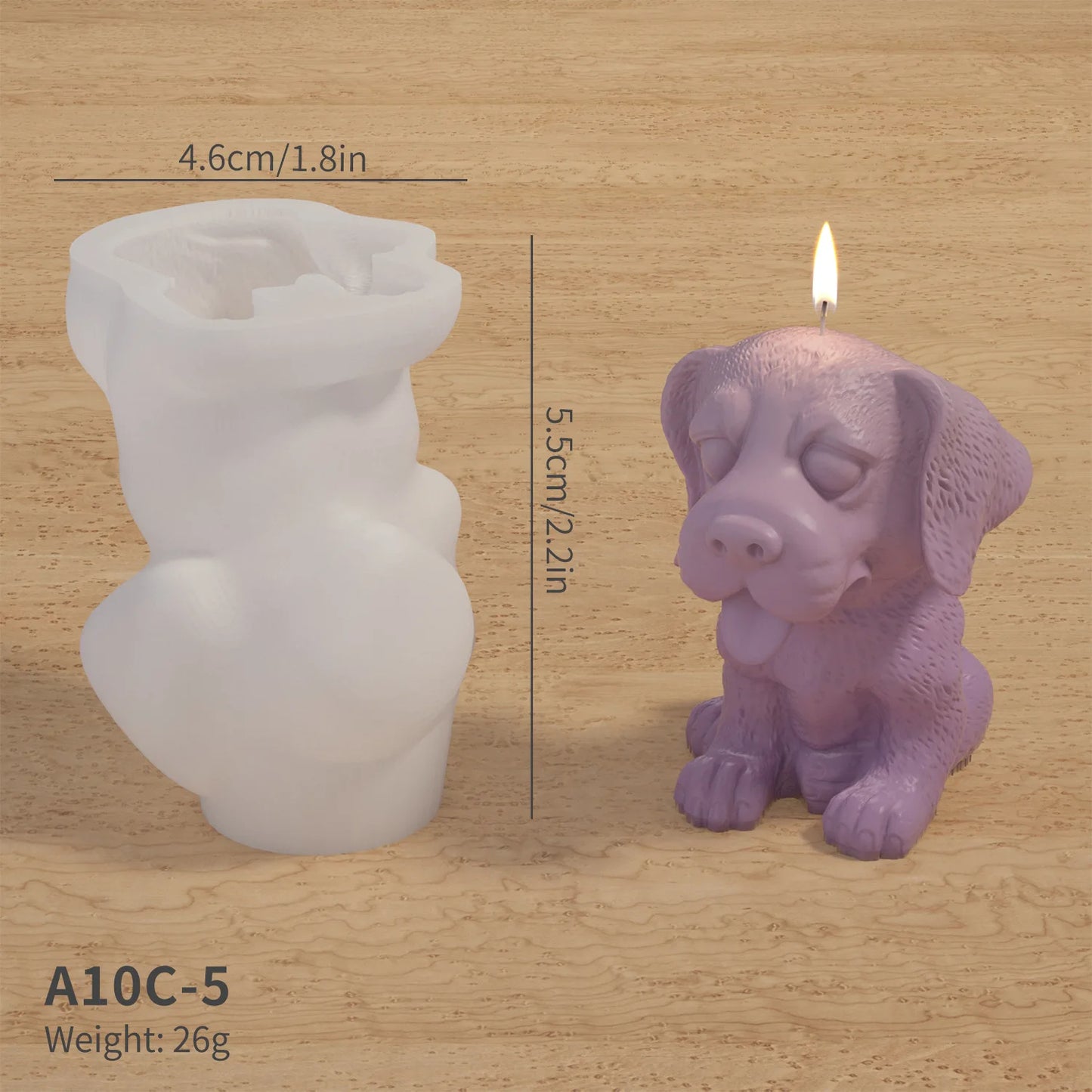 3D Cat & Dog Silicone Mold 🐾