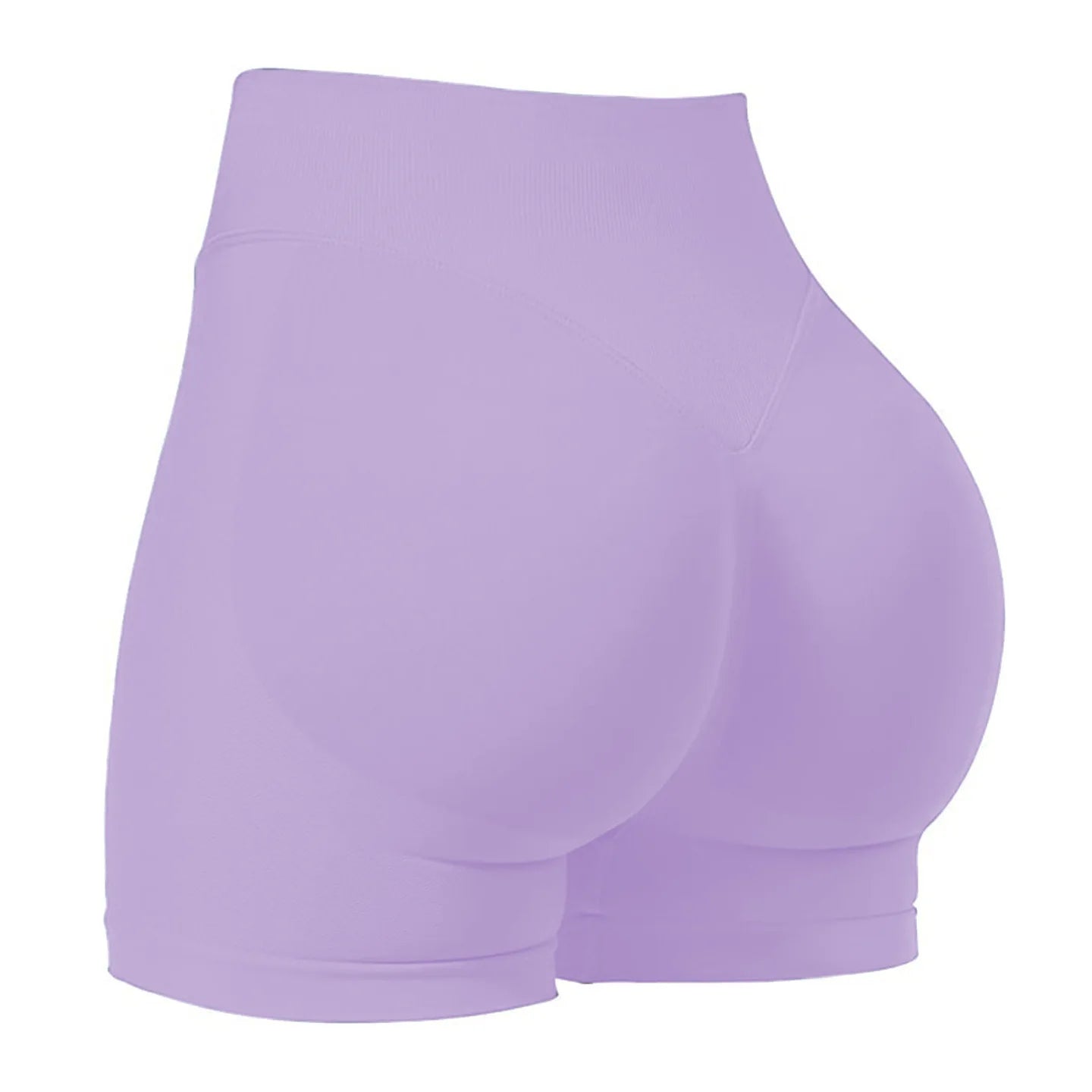 High-Waist Seamless Yoga Shorts 💪