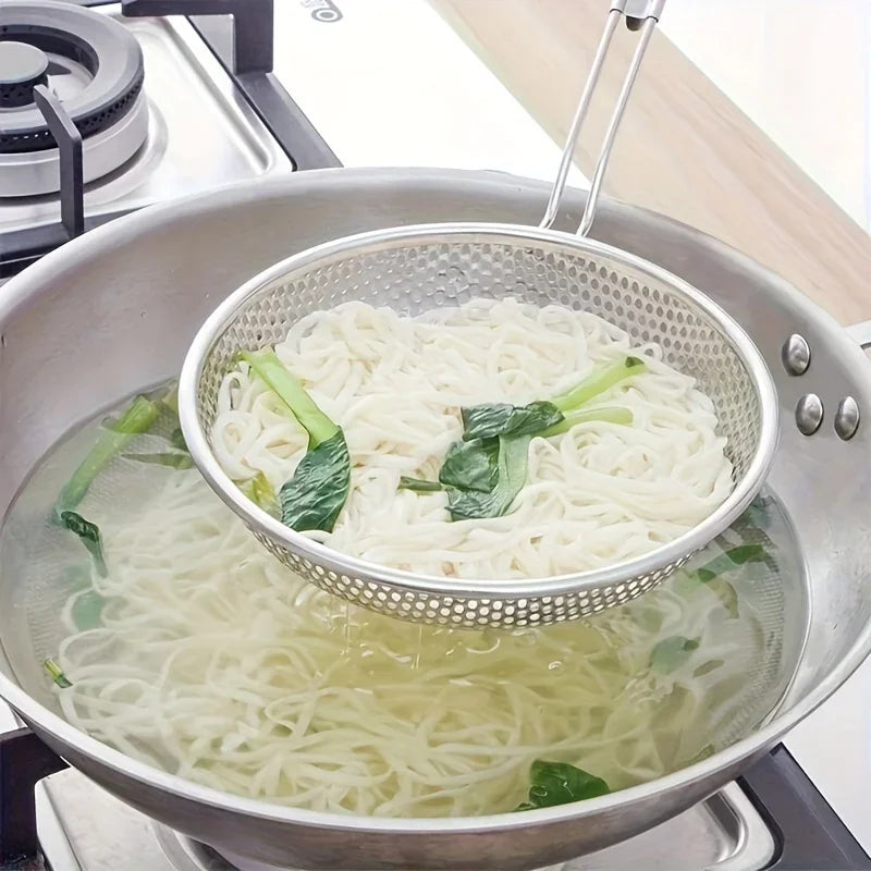 Fine Mesh Skimmer Colander Spoon
