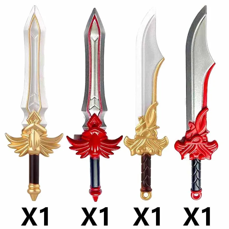 Medieval Weapons Building Blocks