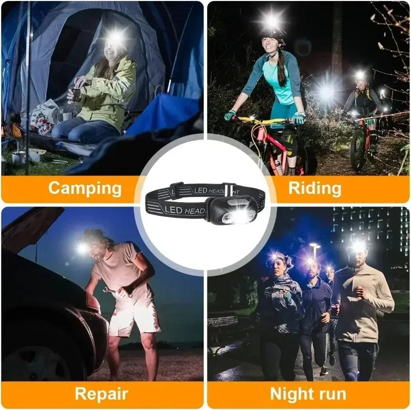 LED Camping Headlamp 🍎