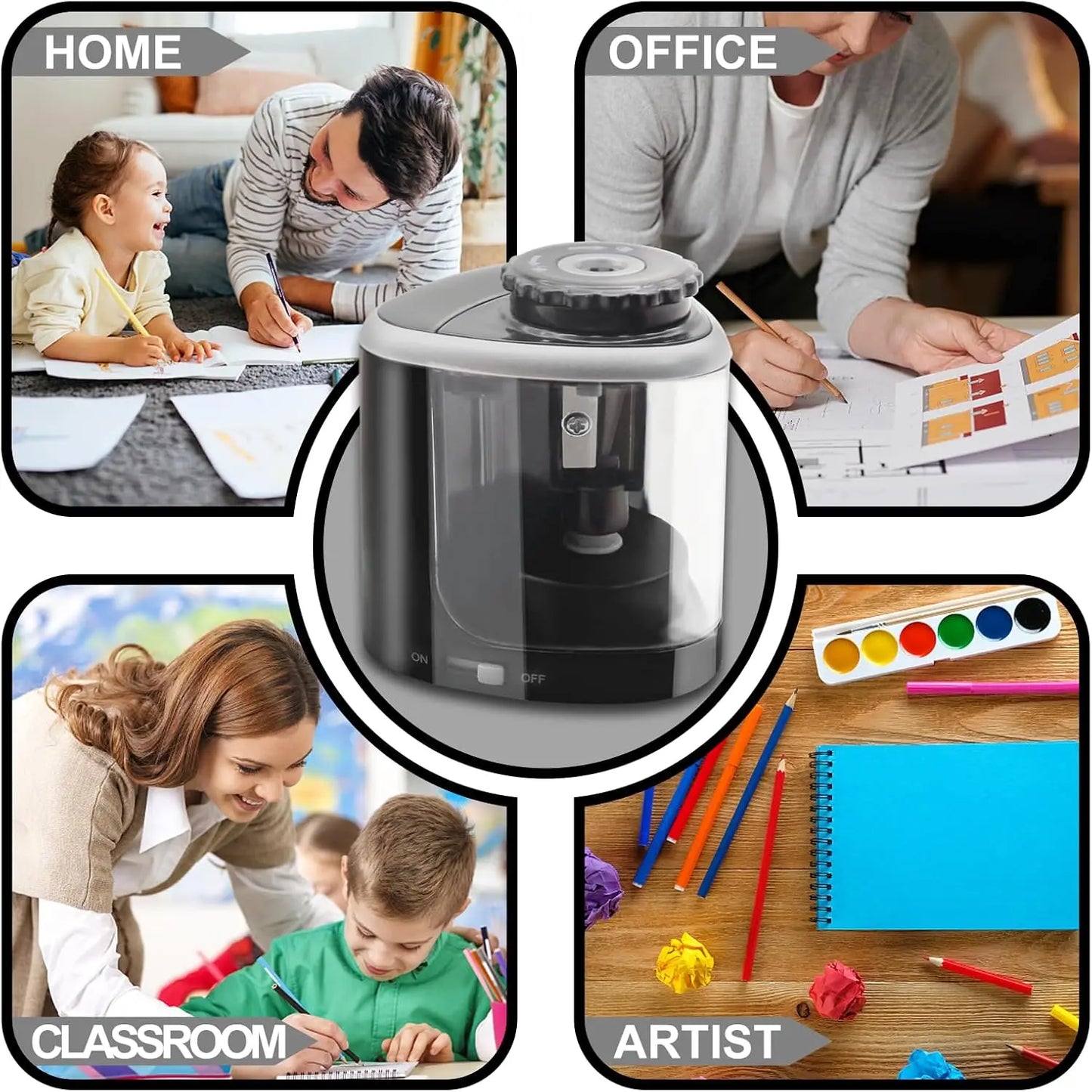 TENWIN Portable Pencil Sharpener ✏️