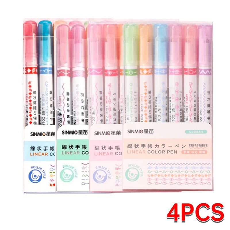 Flower Tip Highlighter Pens 🌸
