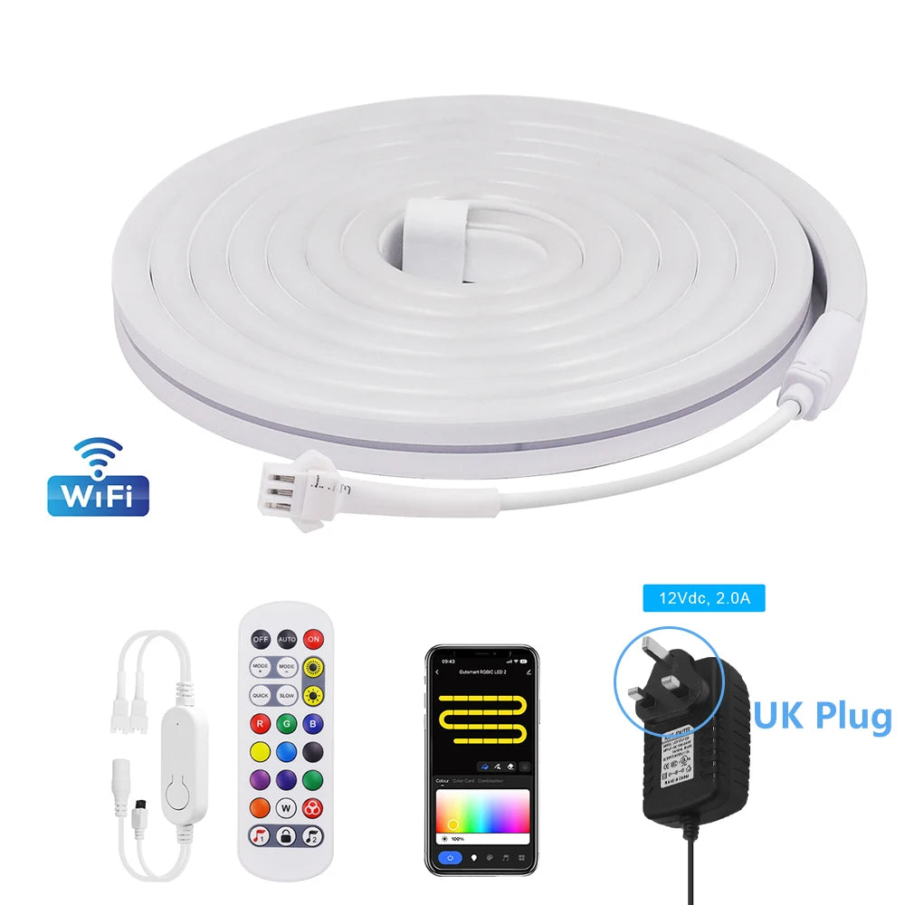 WiFi Smart RGB Neon LED Strip 🟣