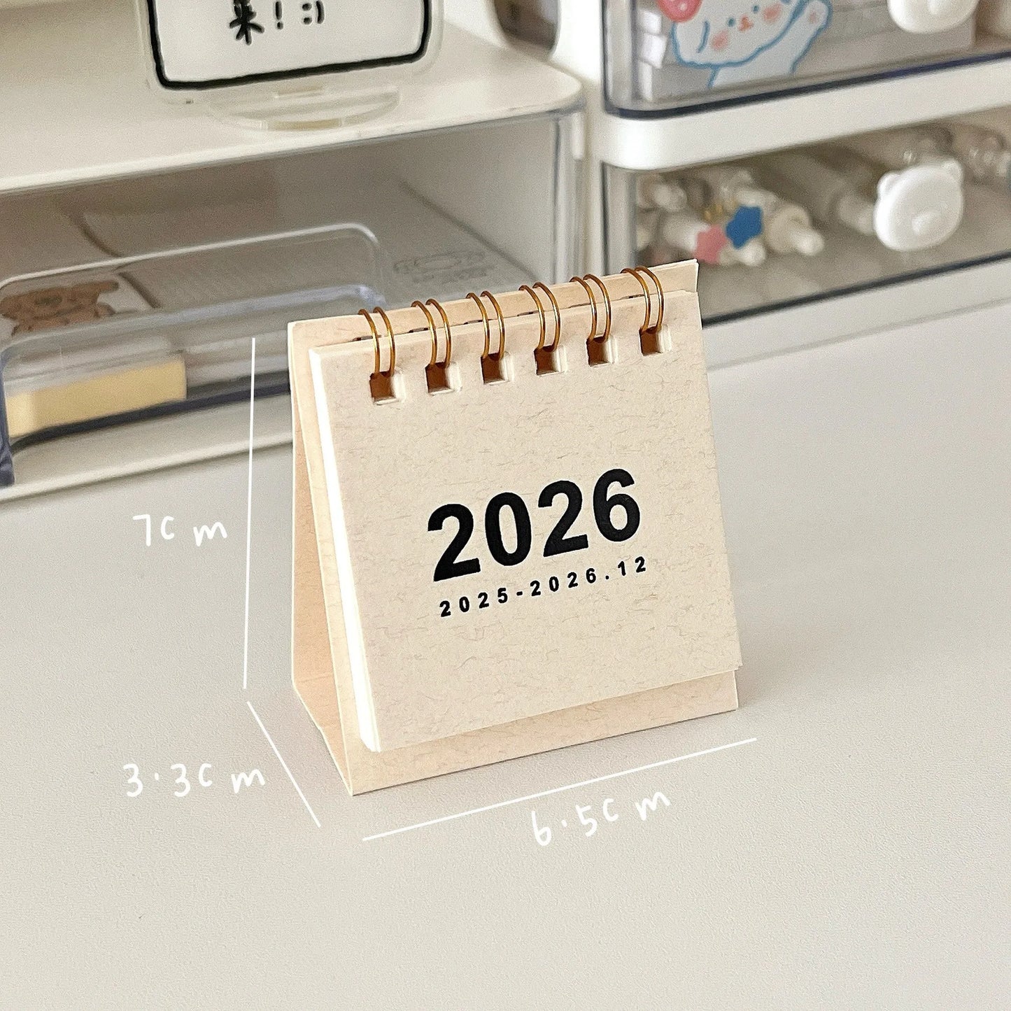 2026 Mini Desk Calendar 📅