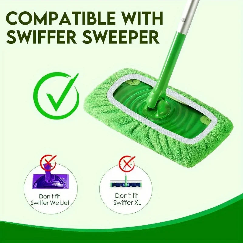 Reusable Microfiber Mop Pads
