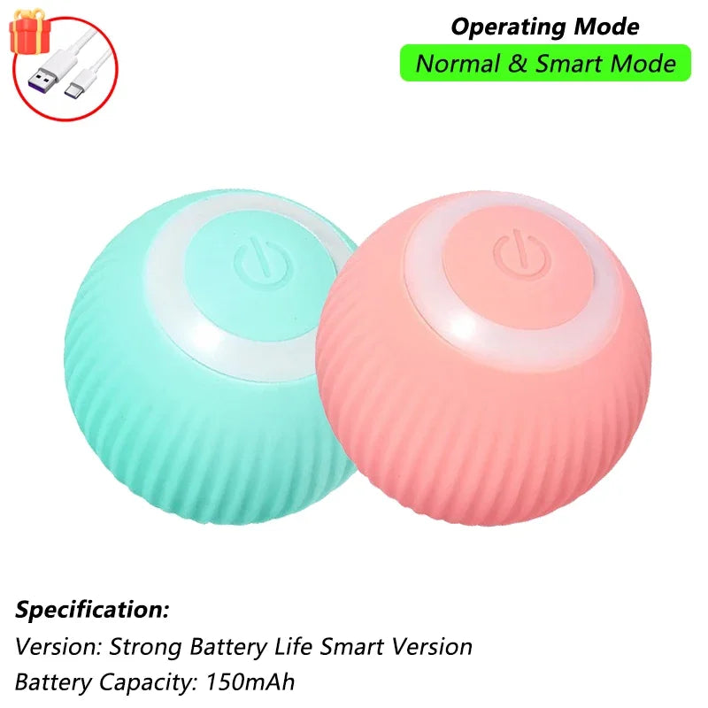 Smart Rolling Pet Ball 🐾
