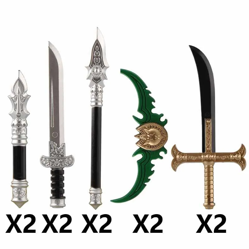 Medieval Weapons Building Blocks