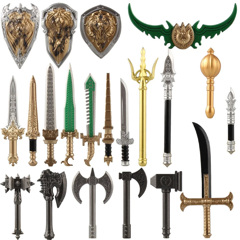 Medieval Weapons Building Blocks