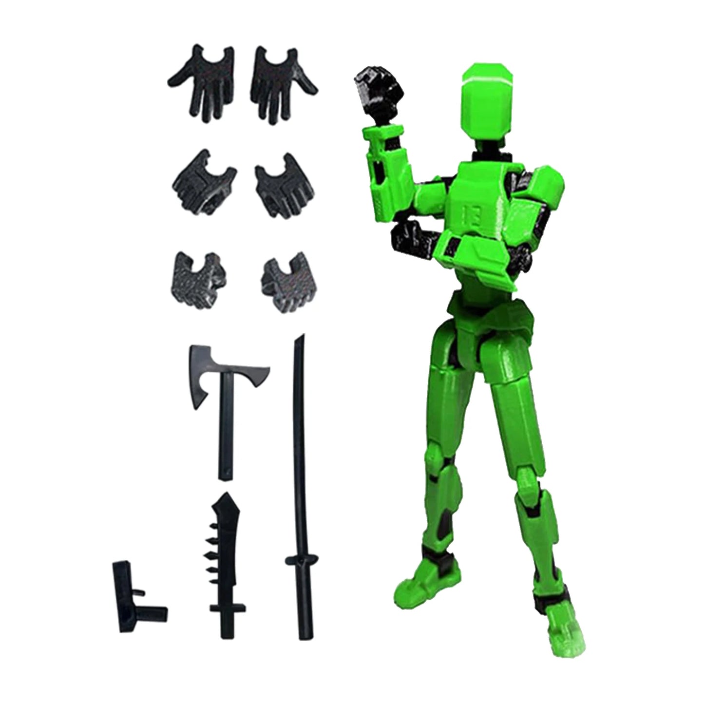 3D Articulated Action Figure 🎬