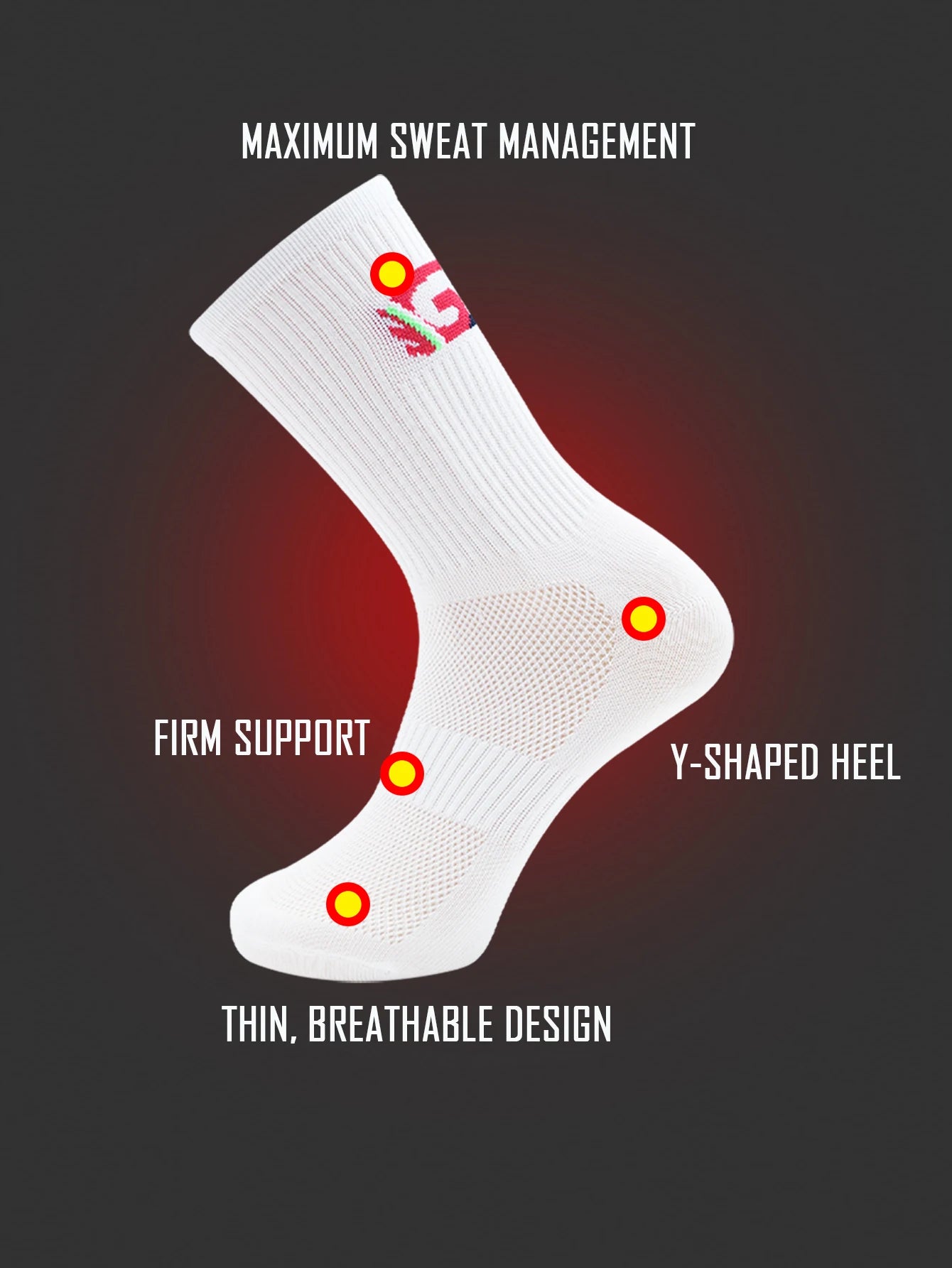 High Compression Cycling Socks 🚴 Unisex
