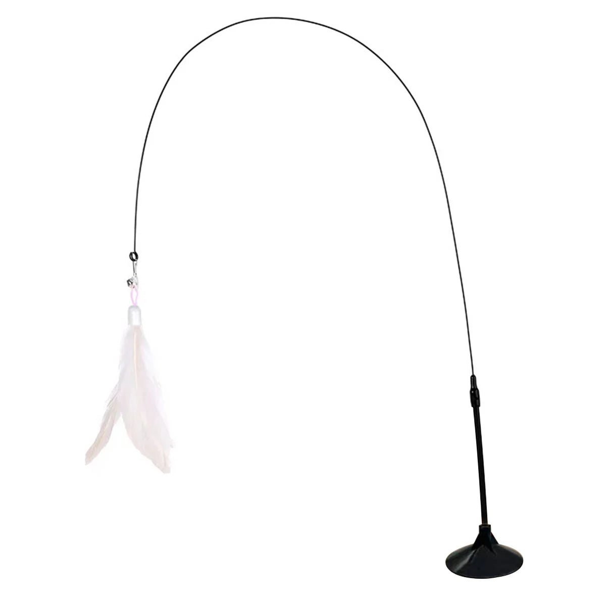 Feather Bell Cat Teaser Wand 🐱
