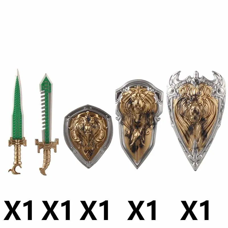 Medieval Weapons Building Blocks