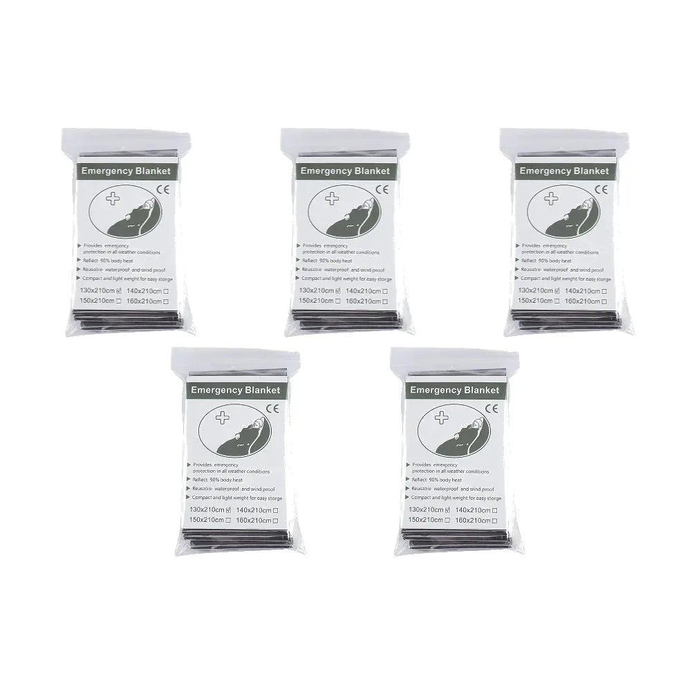 🌿 Emergency Thermal Blanket – Mylar Survival