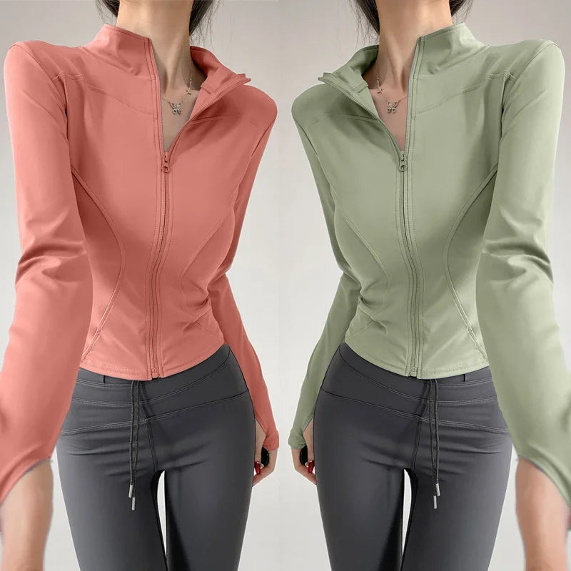 Zip-Up Slim Sports Jacket 🎽