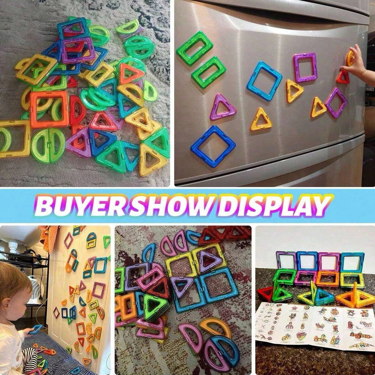 Magnetic Building Blocks Set 🧲