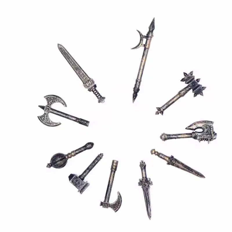 Medieval Weapons Building Blocks