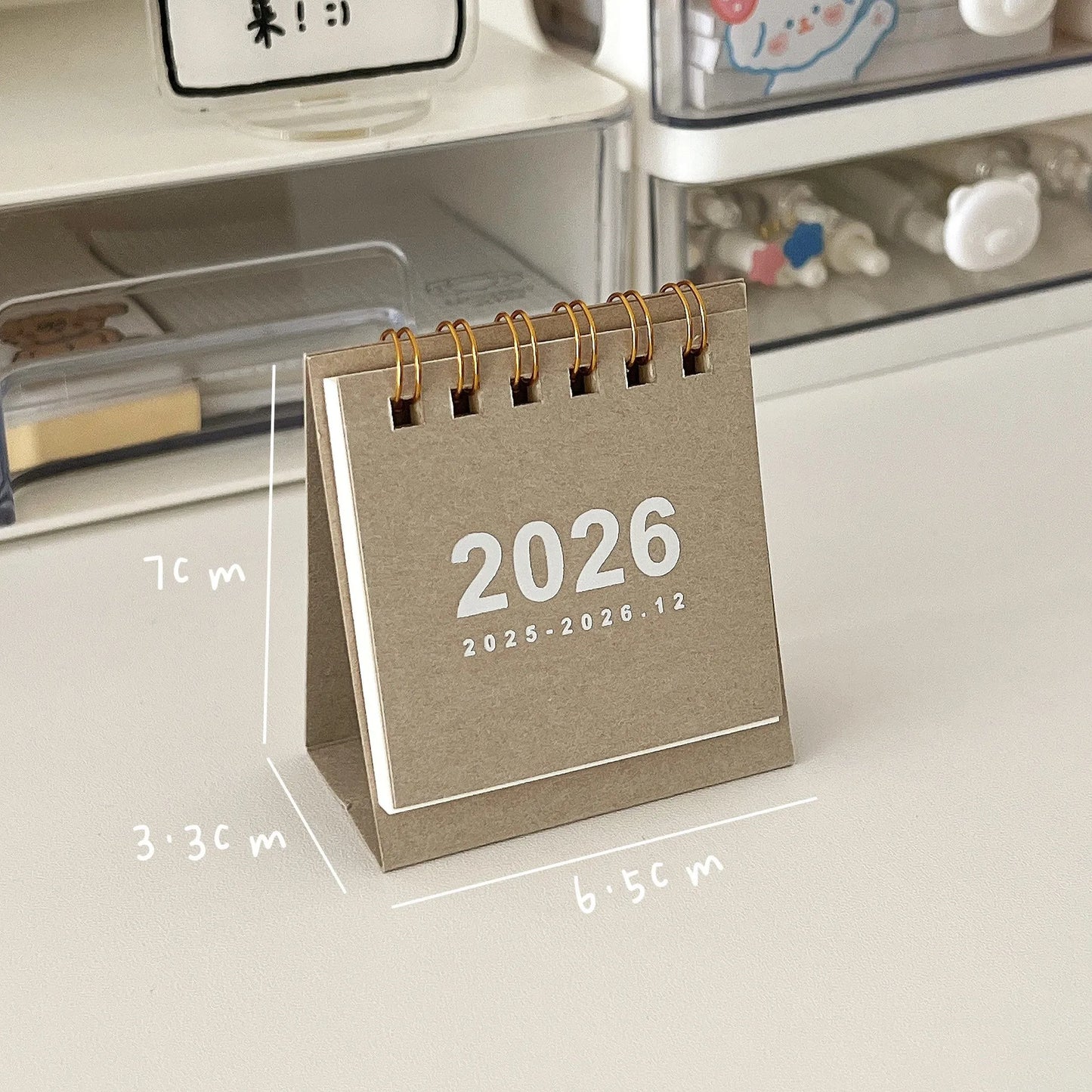2026 Mini Desk Calendar 📅