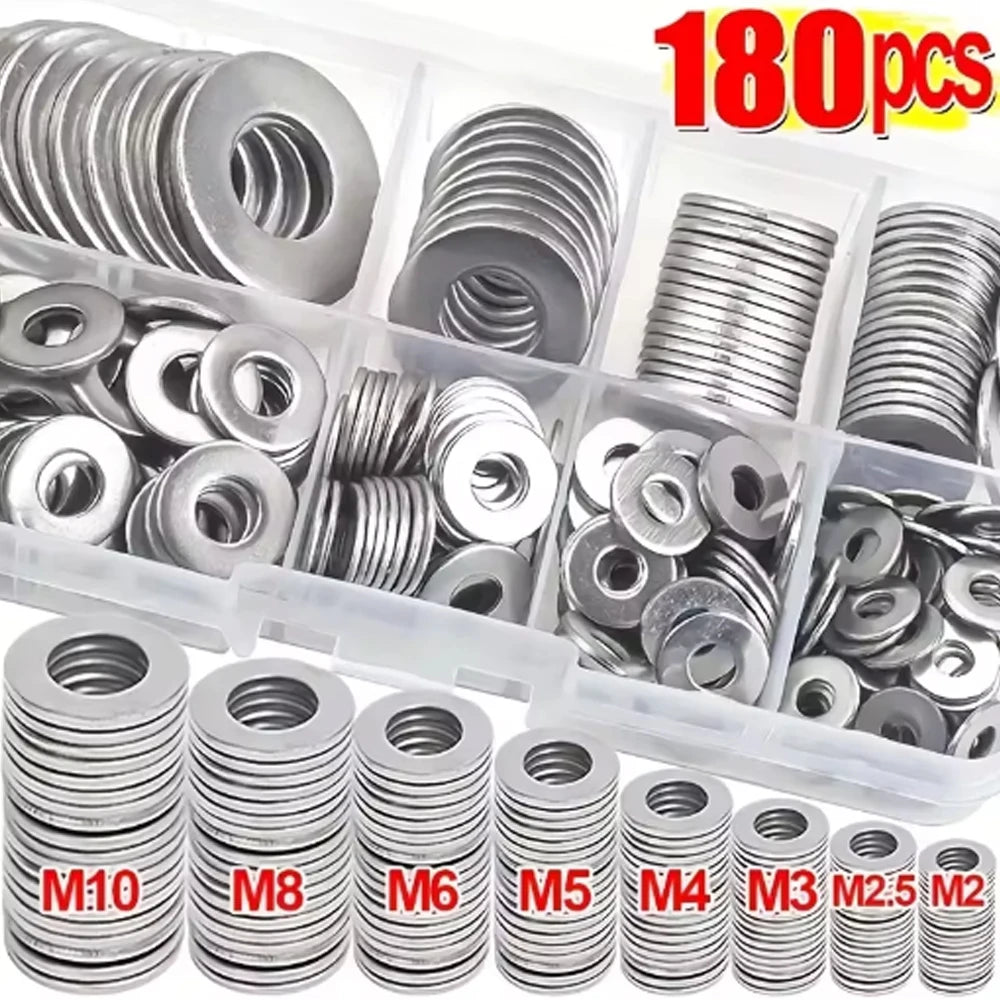 Stainless Steel Washer Kit 🔩