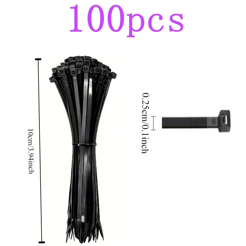 Heavy-Duty Black Cable Ties 🔗