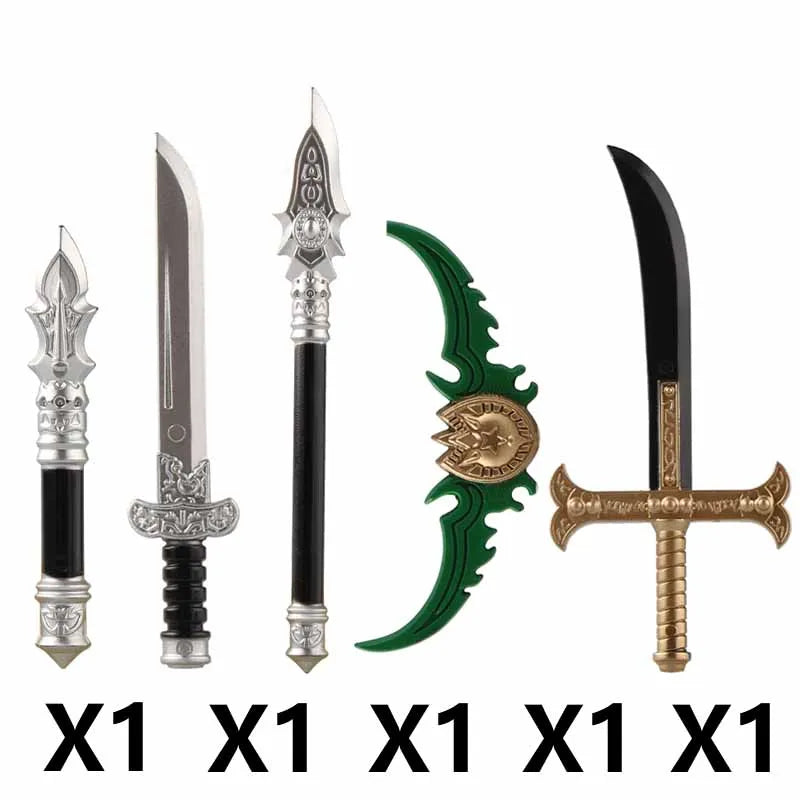 Medieval Weapons Building Blocks