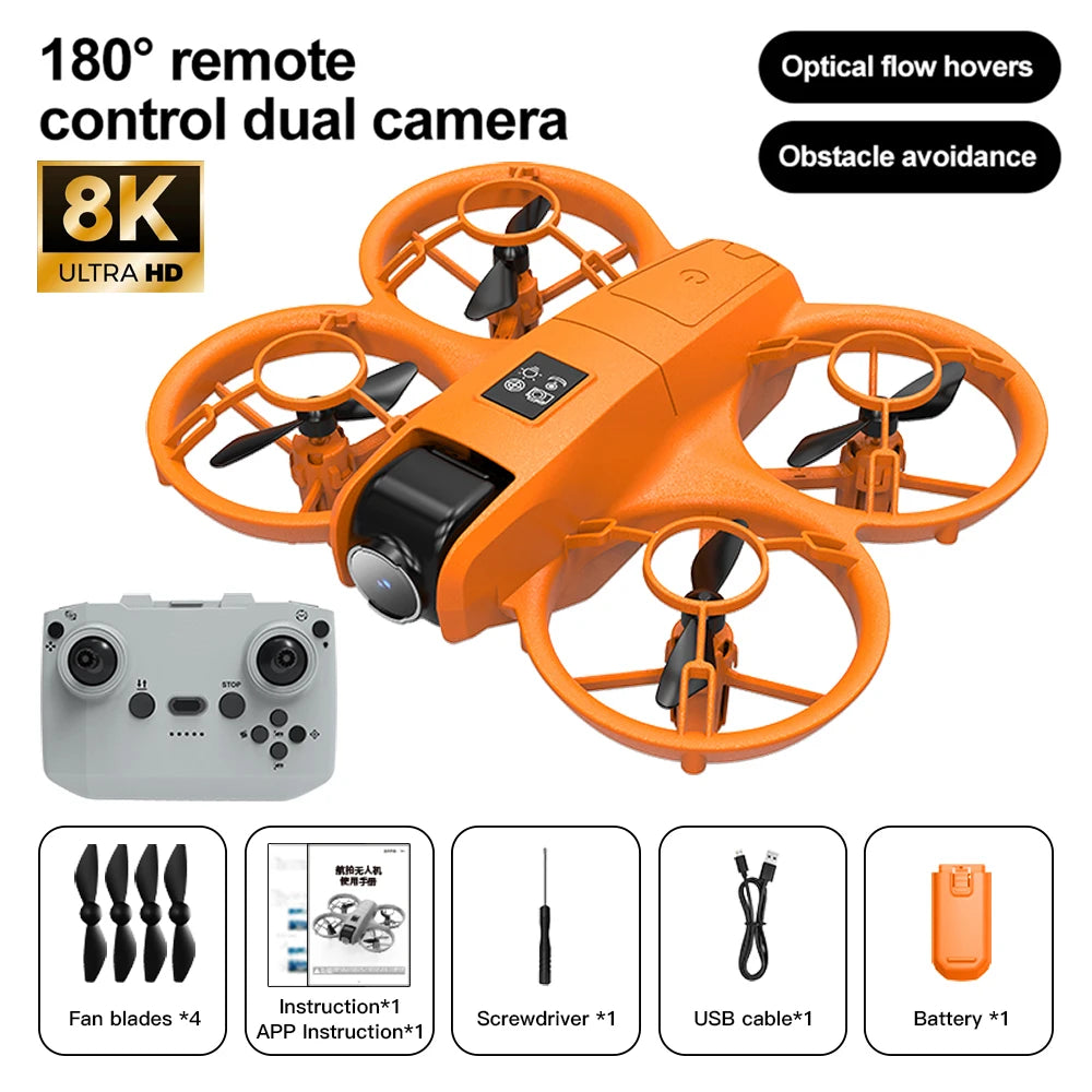 V2 Mini Drone 8K Wide Angle 🎥