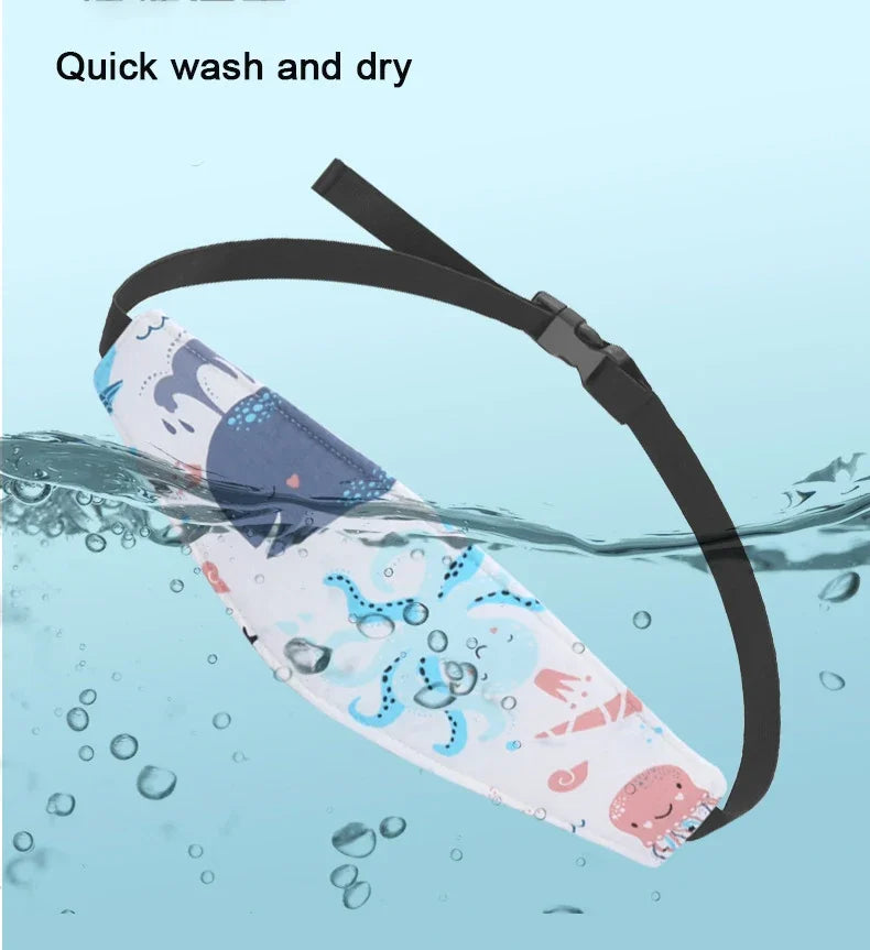Baby Car Seat Head Support Belt