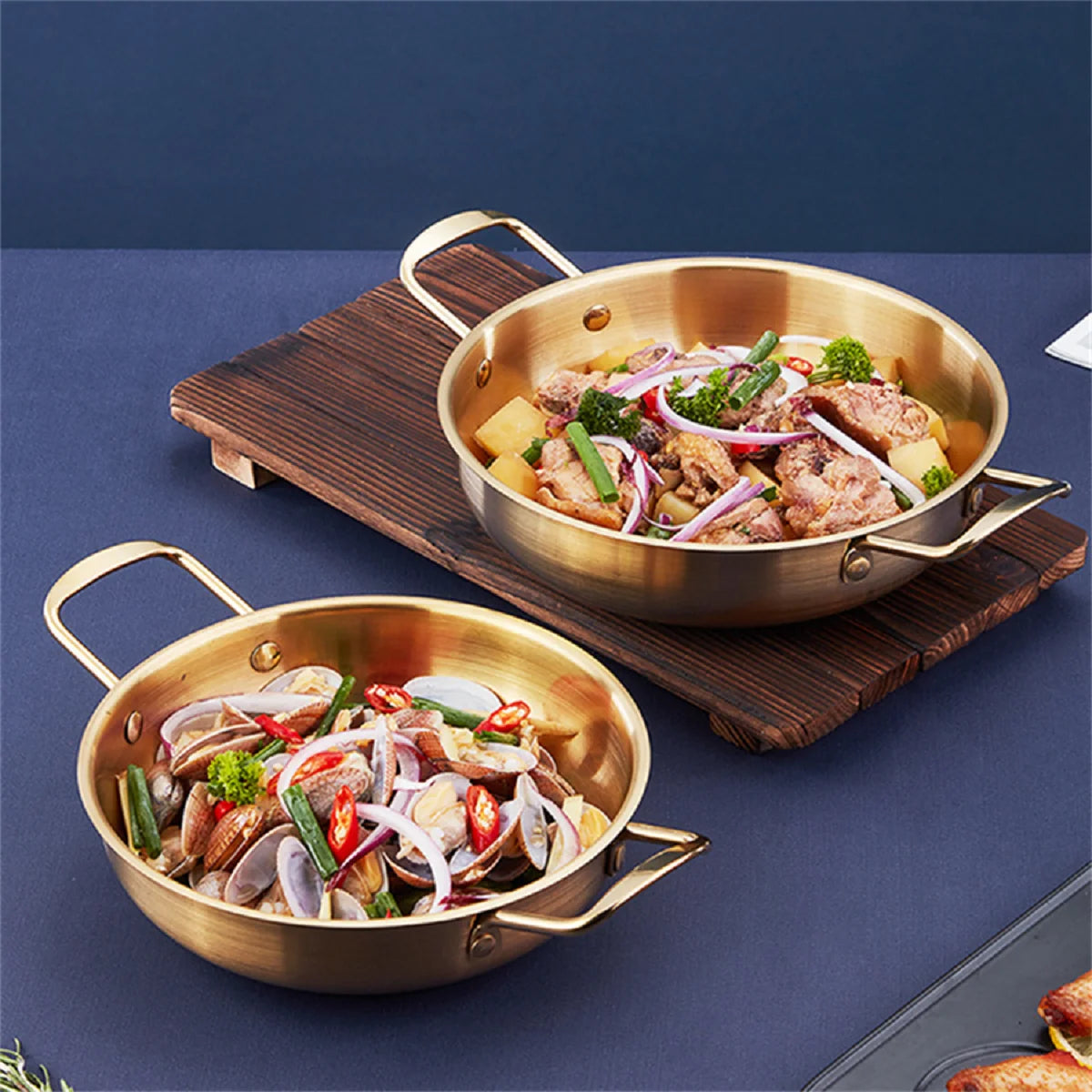 Stainless Steel Paella Saucepan