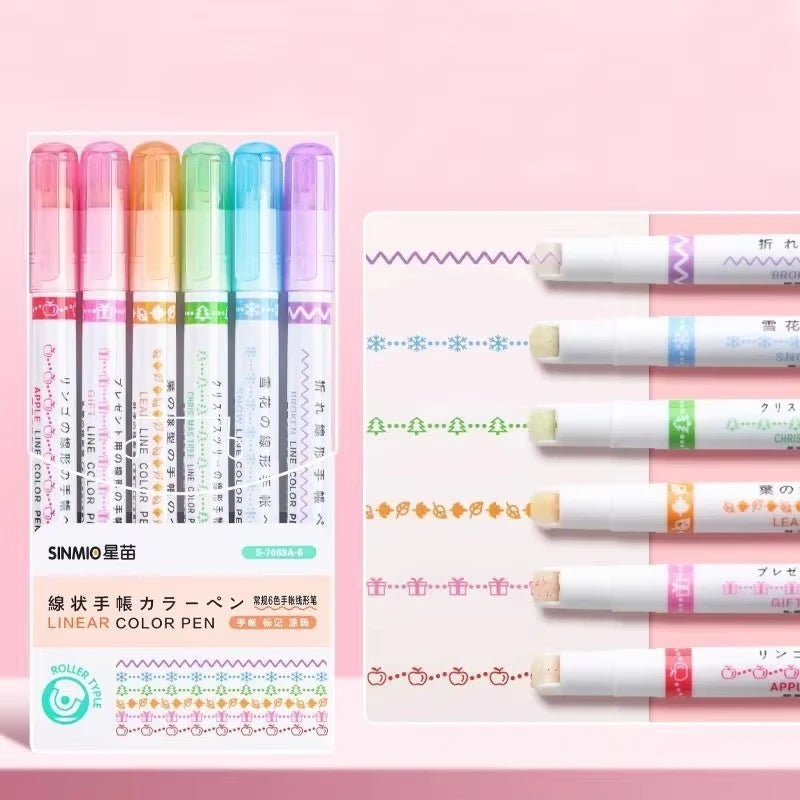 Flower Tip Highlighter Pens 🌸