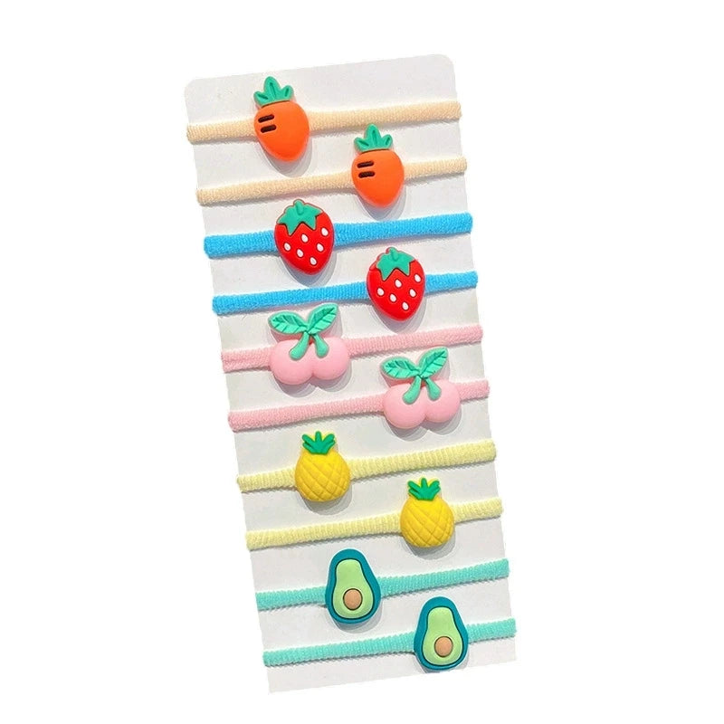 Gentle Baby Girl Hair Ties Set