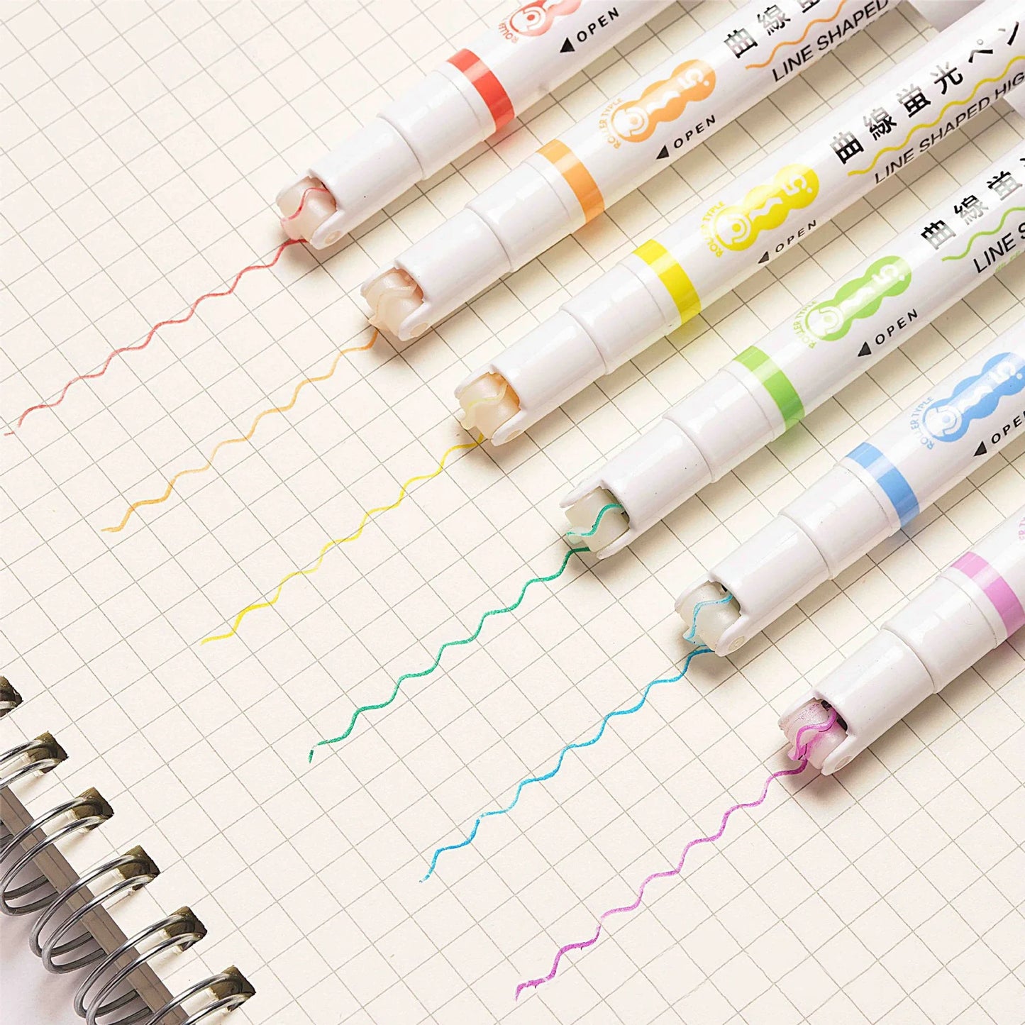 Flower Tip Highlighter Pens 🌸