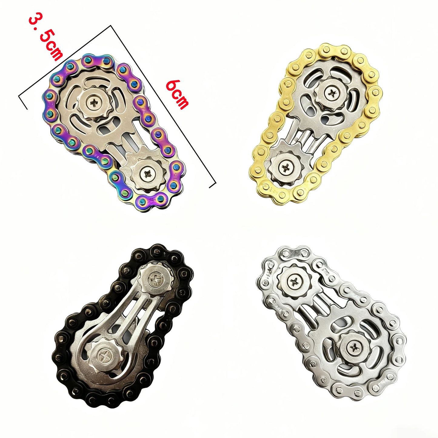 Gear Chain Fidget Spinner