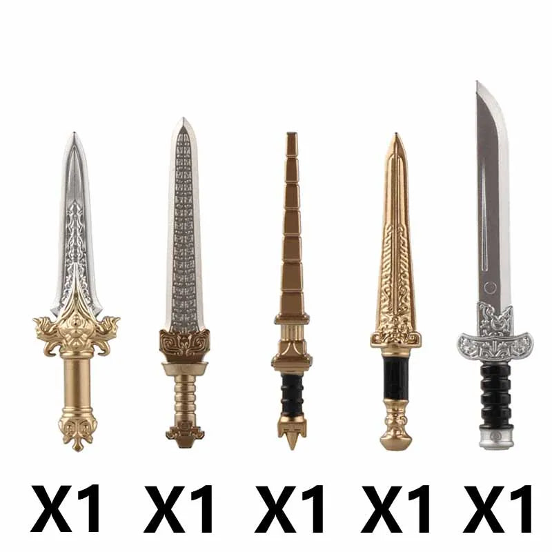 Medieval Weapons Building Blocks