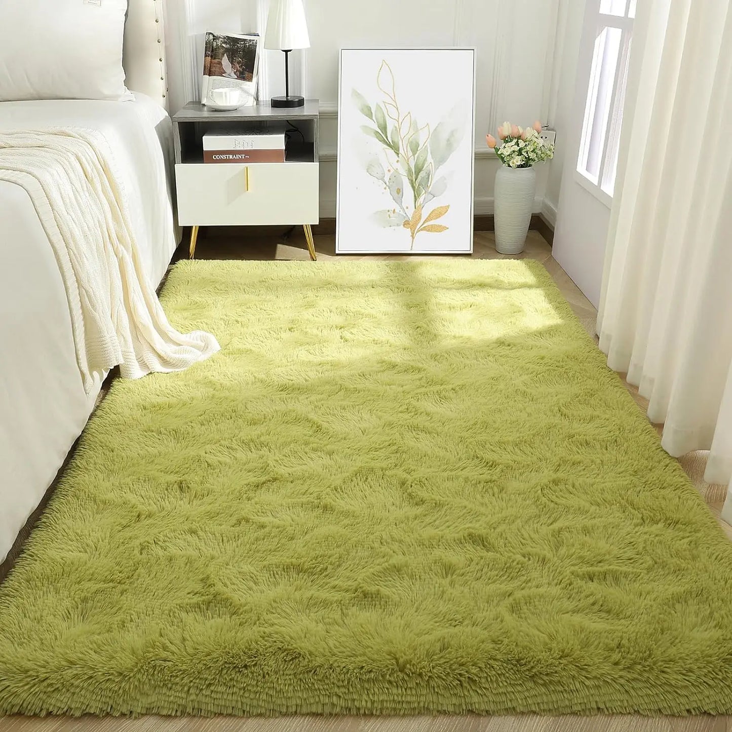 Fluffy Tie-Dye Kids Rug