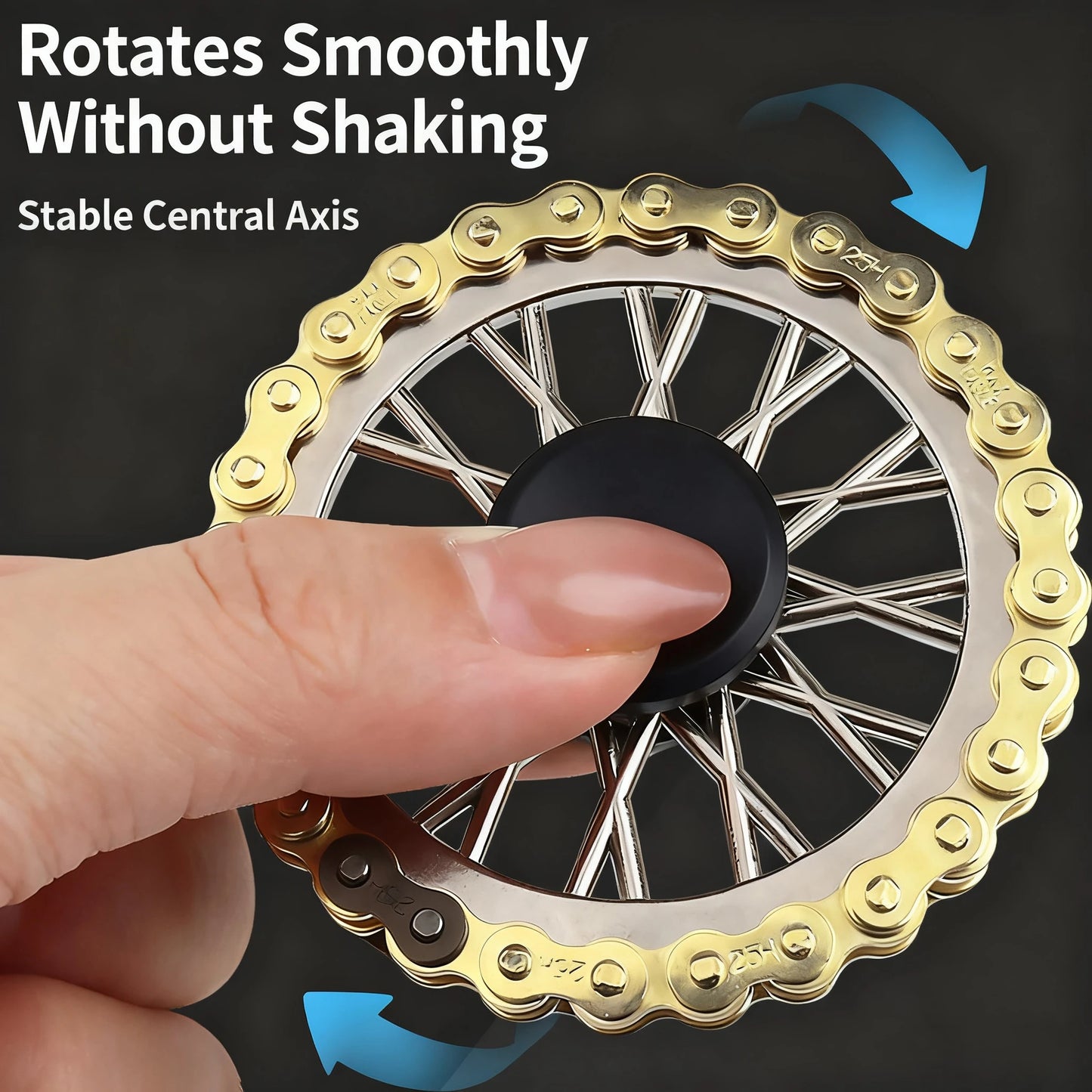 Gear Chain Fidget Spinner