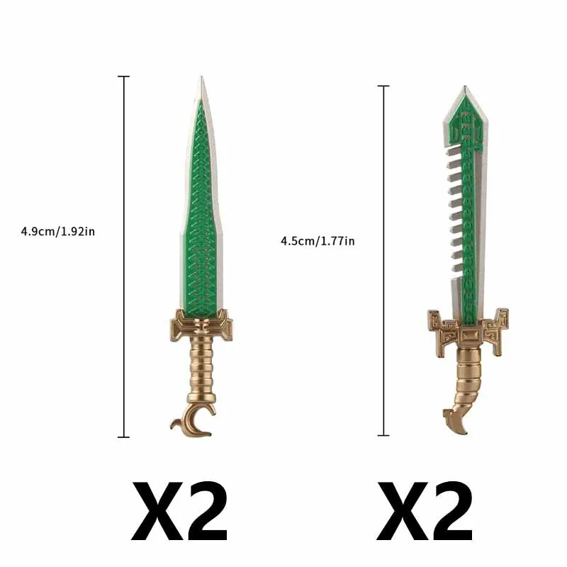 Medieval Weapons Building Blocks