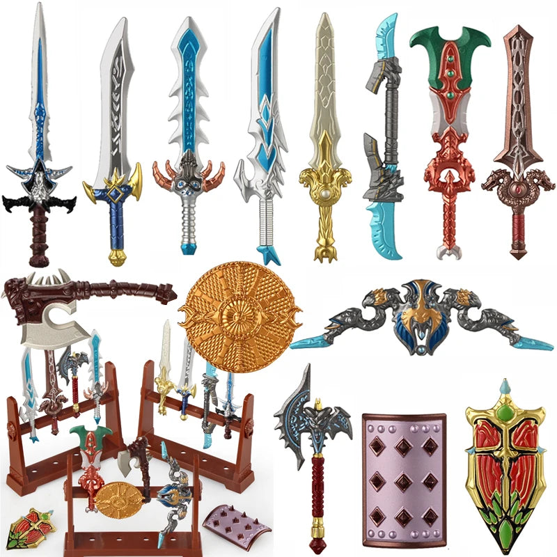 Medieval Weapons Building Blocks