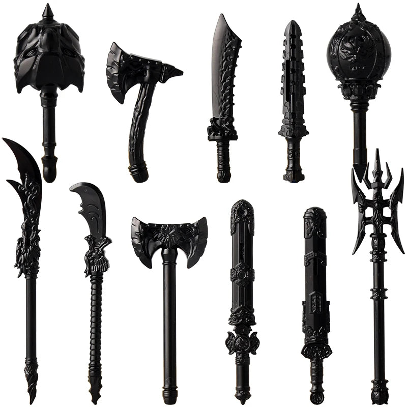 Medieval Weapons Building Blocks