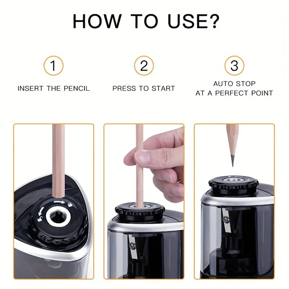 Electric Pencil Sharpener ✏️